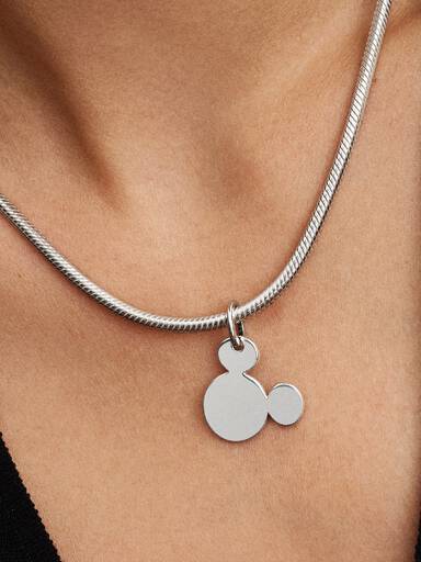 Disney Mickey Mouse Engravable Dangle Charm