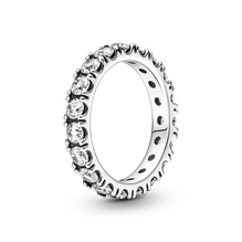 Sparkling Row Eternity Ring