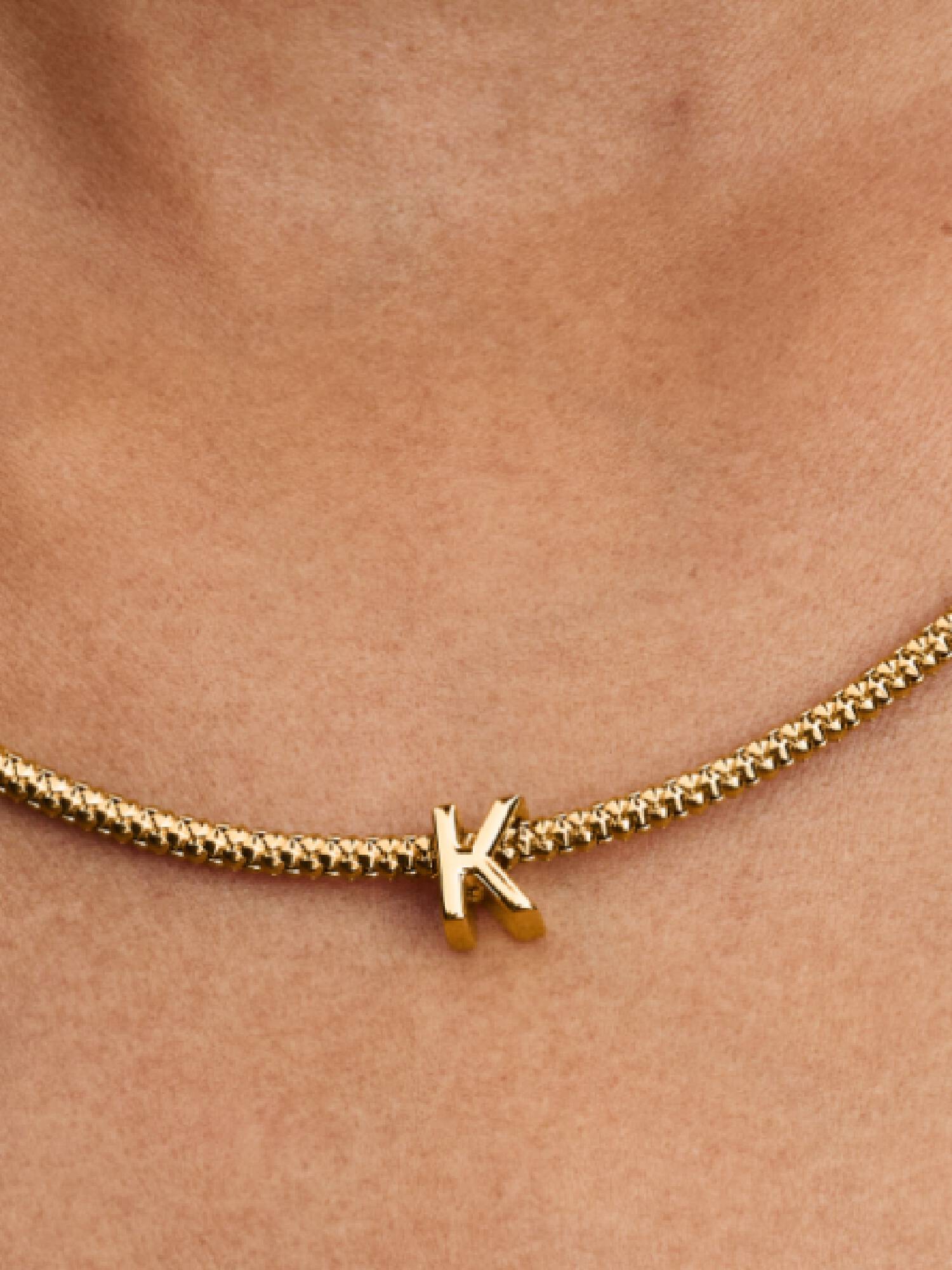 Letter K Alphabet Mini Charm