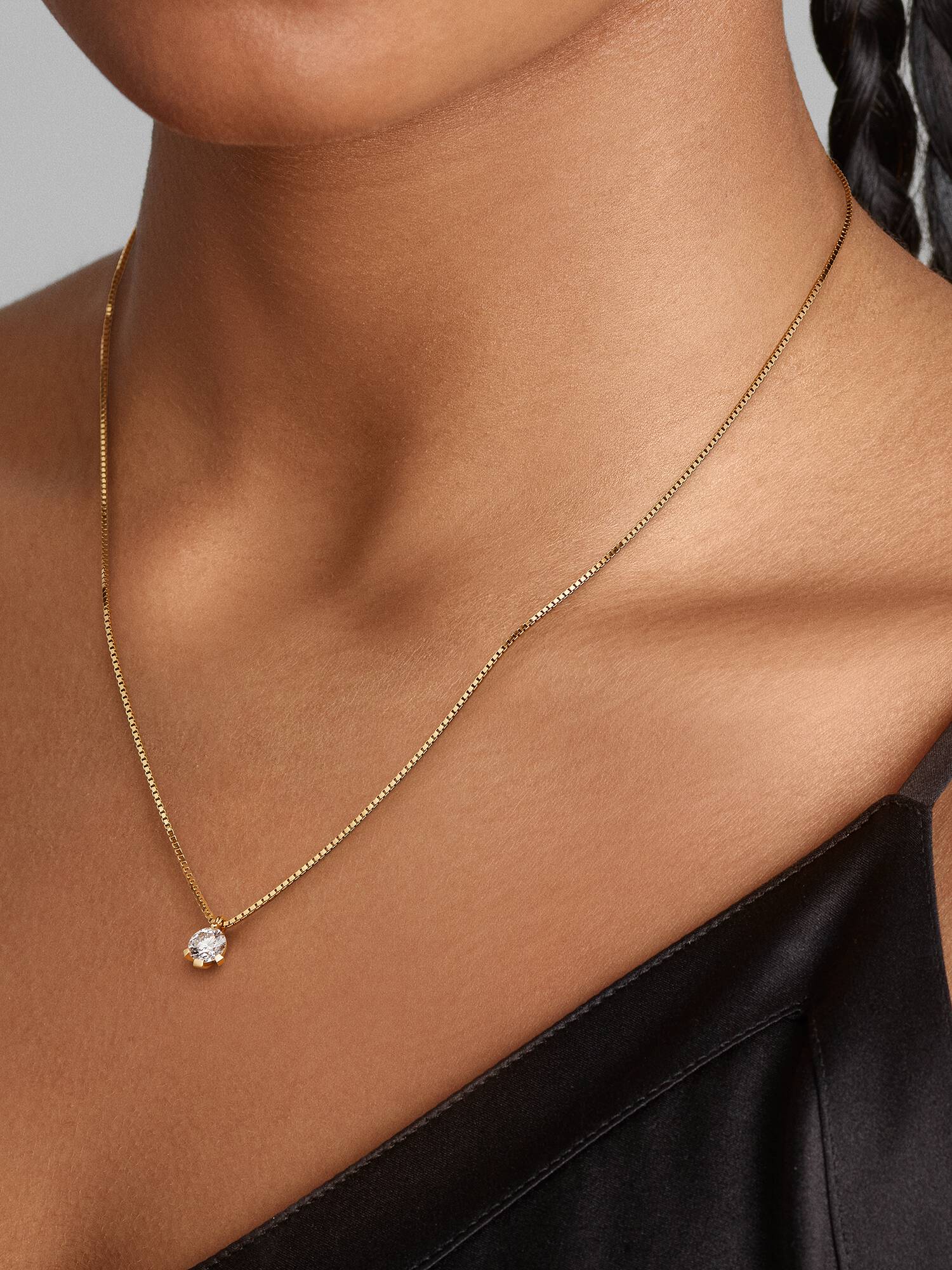 Pandora Nova Lab-Grown Diamond Pendant Necklace