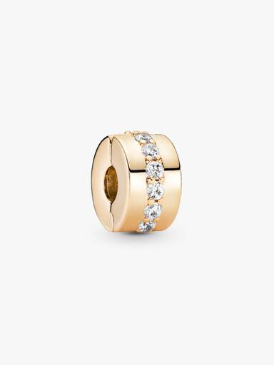 Clear Sparkling Row Clip