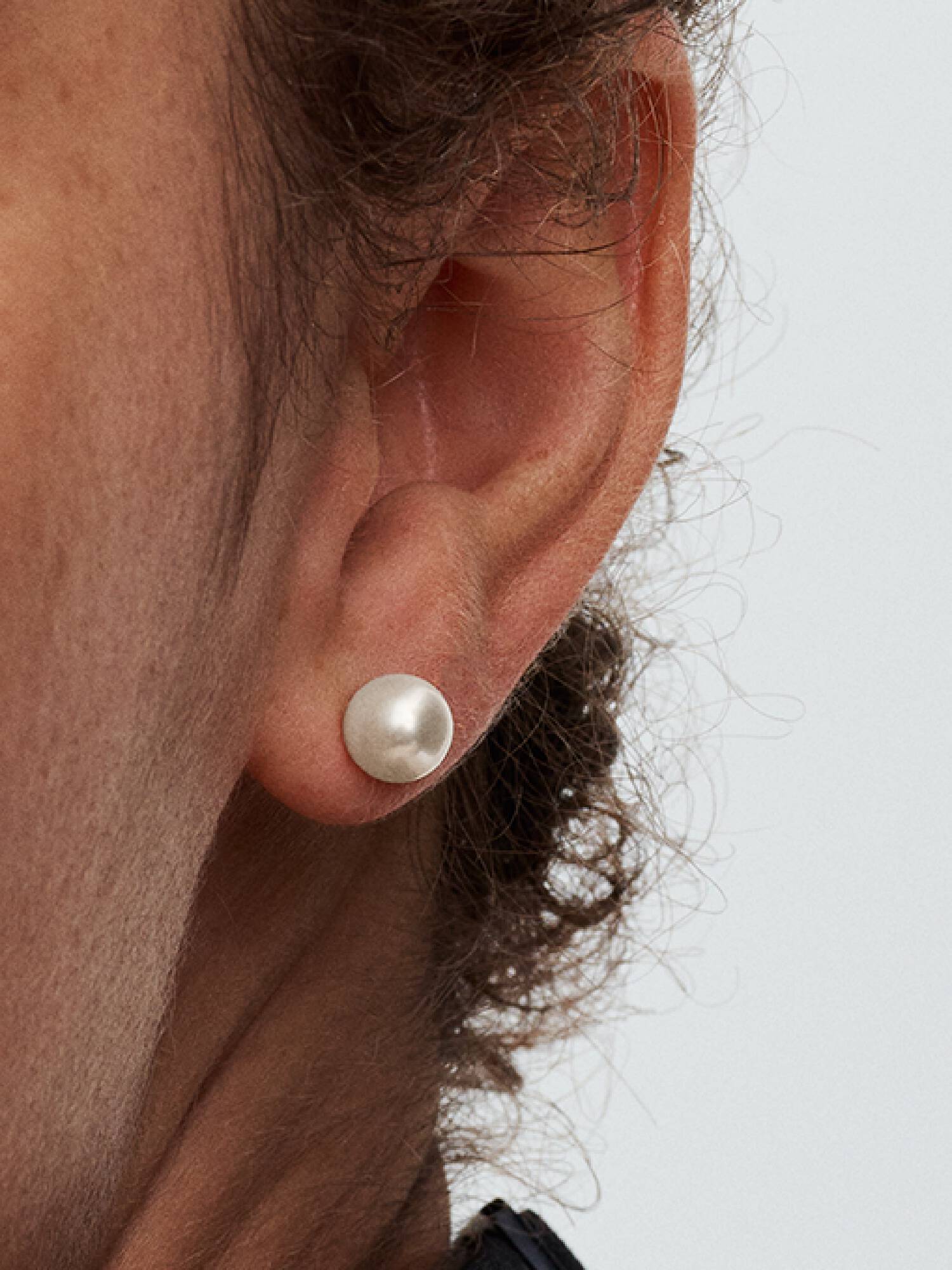 Treated Freshwater Cultured Pearl 7mm Stud Earrings