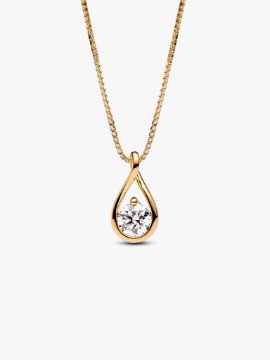 Pandora Infinite Lab-Grown Diamond Pendant Necklace