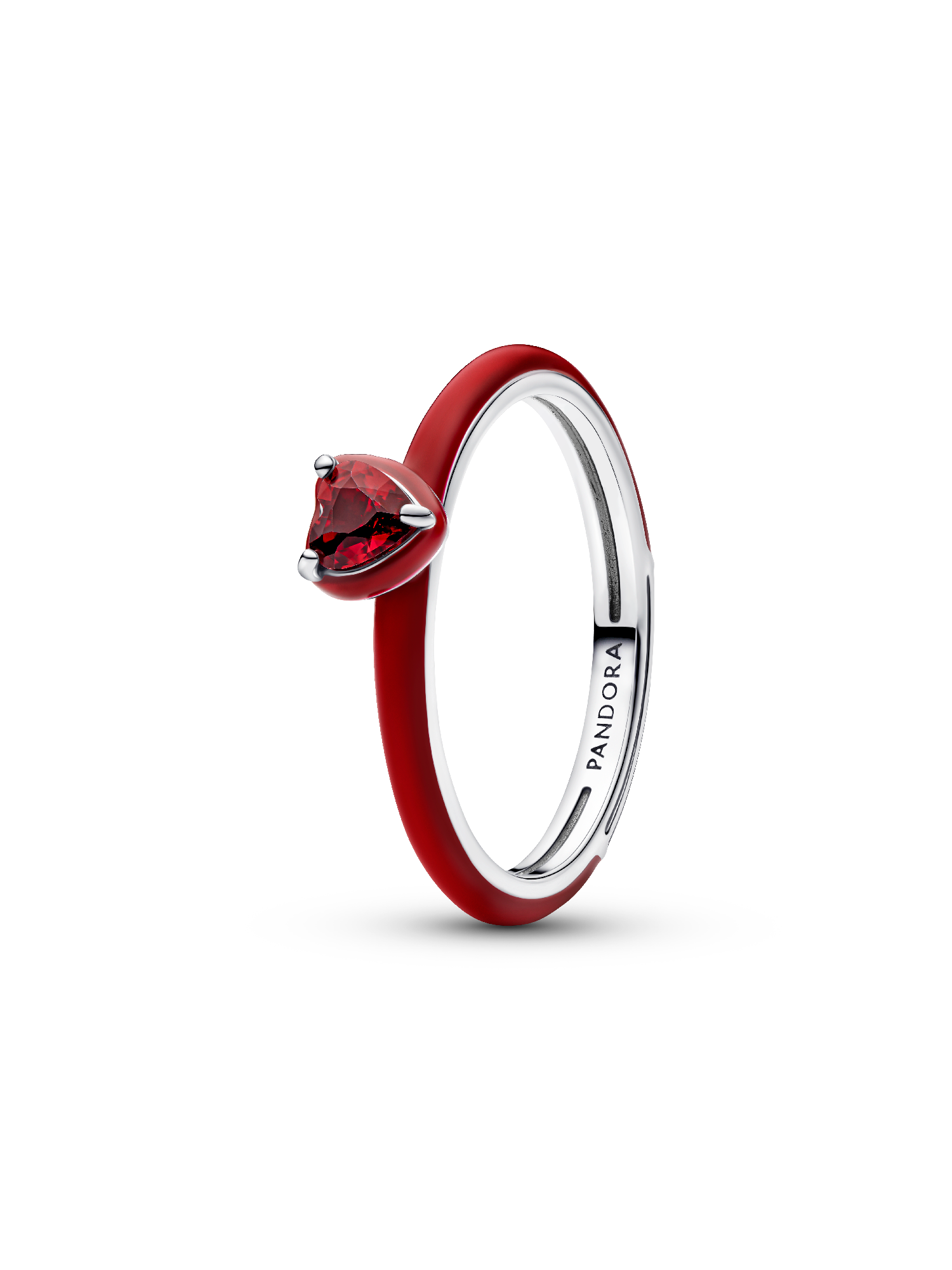 Red Chakra Heart Ring