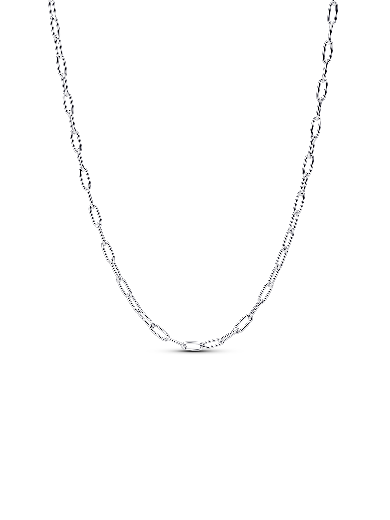 Elongated Link Chain Necklace