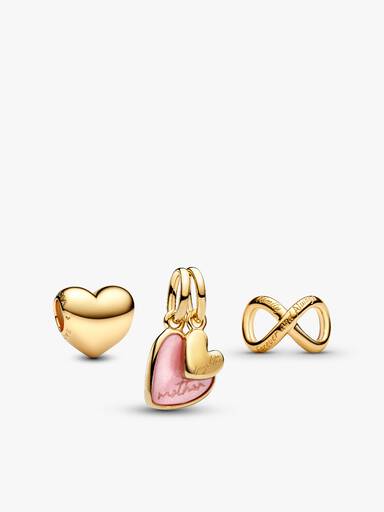 Mother & Daughter Forever Charm Set