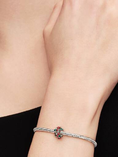 Christmas Holly Charm