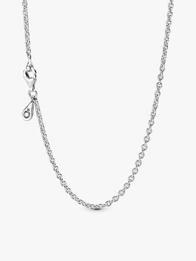 Sun and Moon Talisman Silver Necklace Set