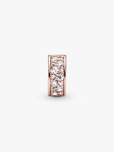 Clear Pavé Clip