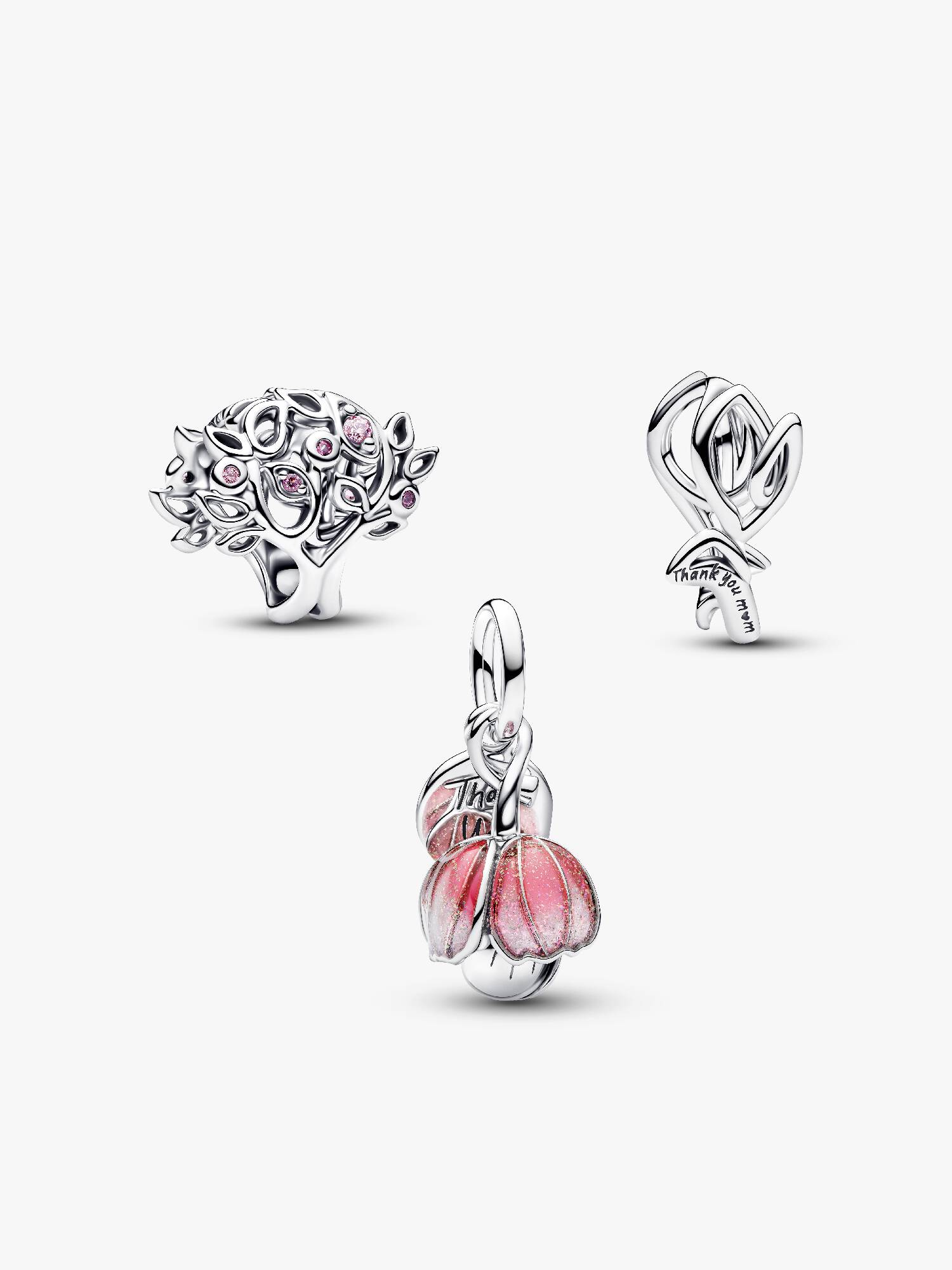 Thank You Mum Spring Charm Trio Gift Set