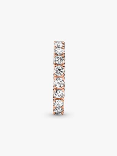 Sparkling Row Eternity Ring