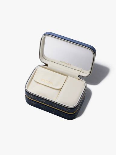 Navy Celestial Jewellery Box