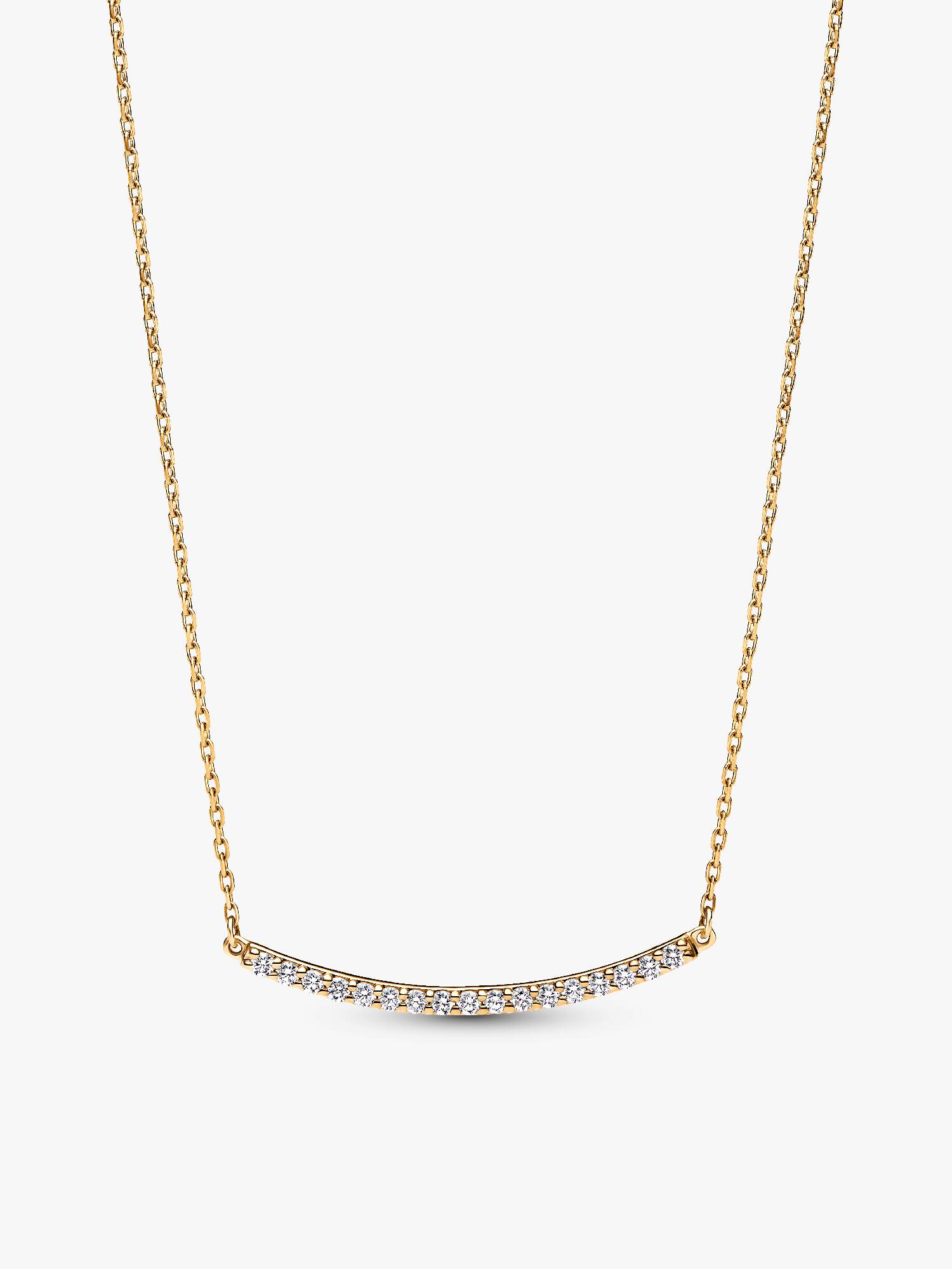 Pandora Era Lab-Grown Diamond Pavé Bar Necklace
