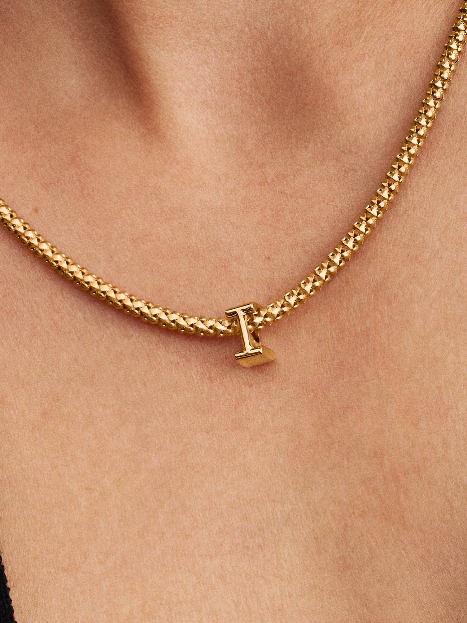 Letter I Alphabet Mini Charm