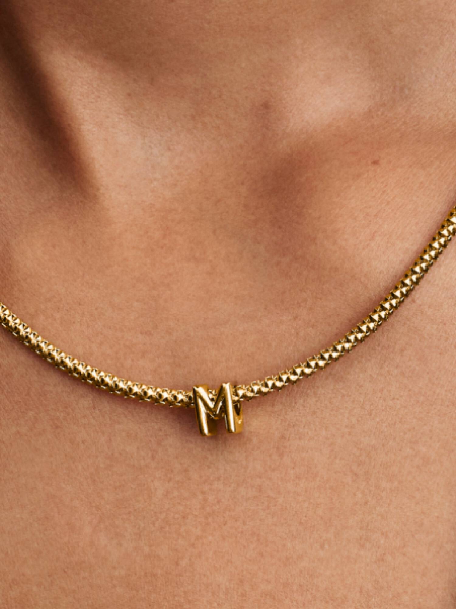 Letter M Alphabet Mini Charm