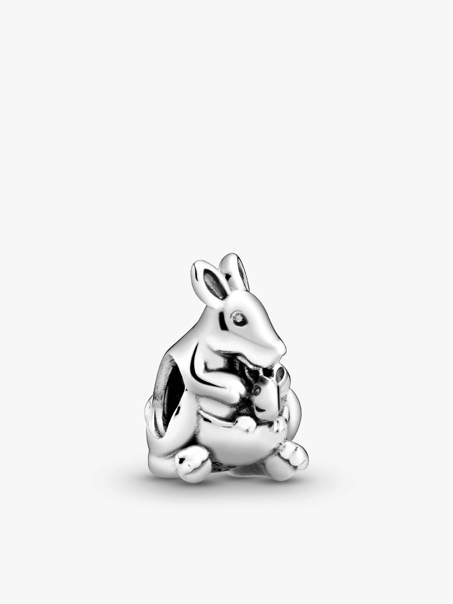 Kangaroo Mum and Baby Charm