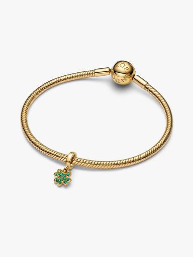 Four-leaf Clover Dangle Charm