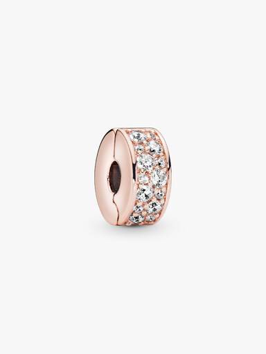 Clear Pavé Clip