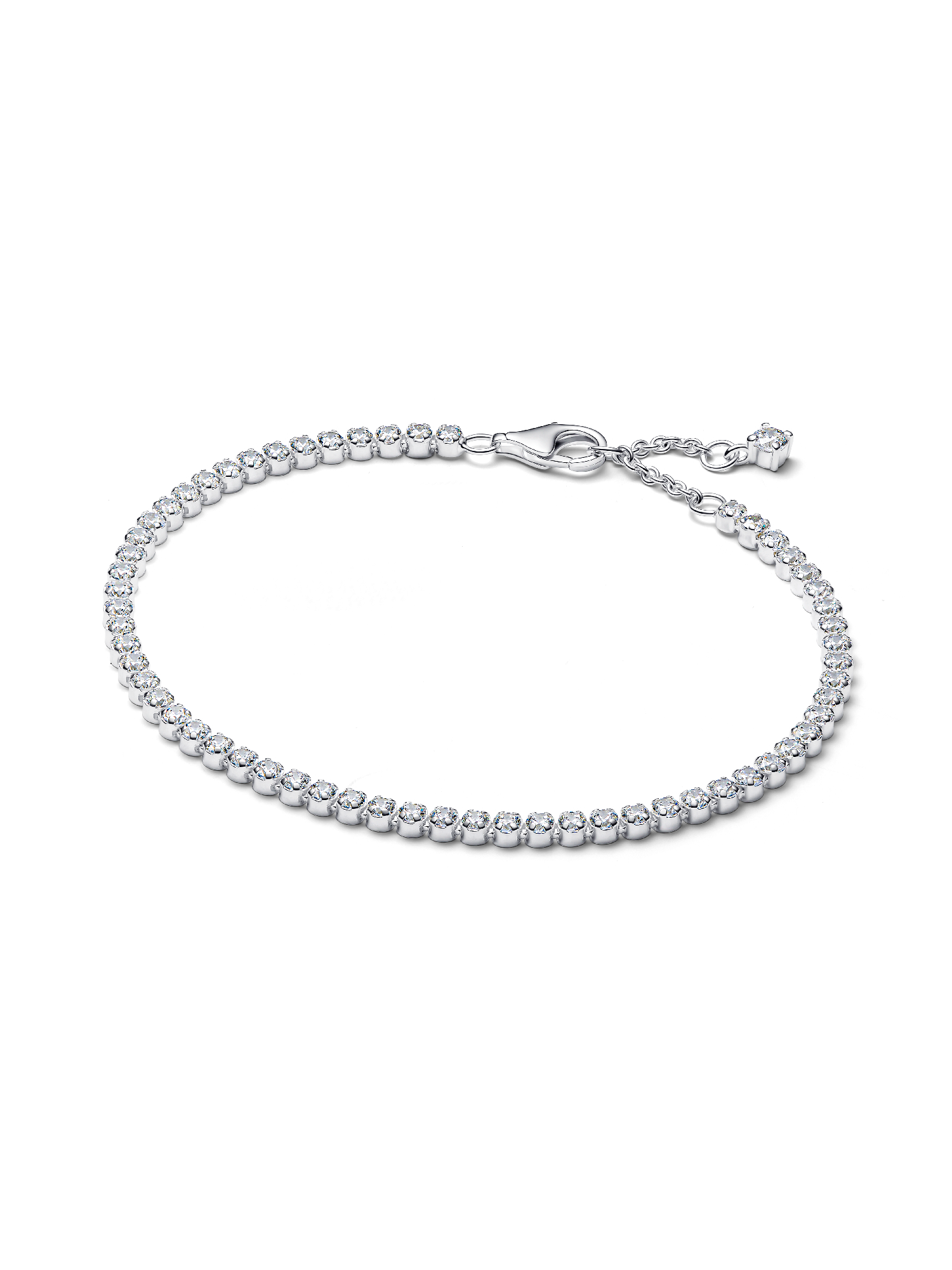 Sparkling Tennis Bracelet | Sterling silver | Pandora NZ