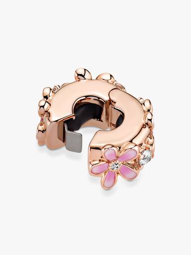 Pink Daisy Spacer Clip