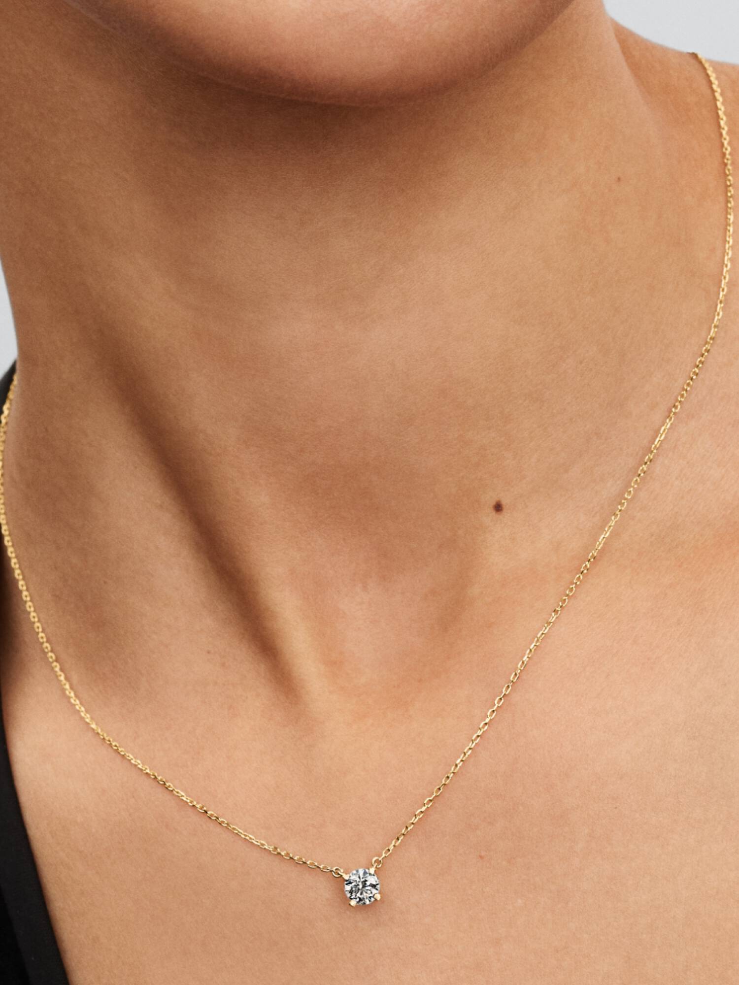 Pandora Era Lab-Grown Diamond Pendant Necklace