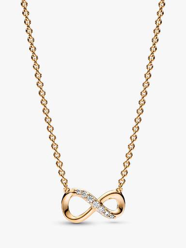 Sparkling Infinity Collier Necklace