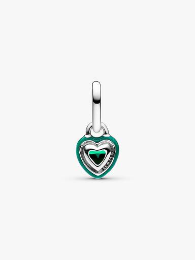 Green Chakra Heart Mini Dangle Charm