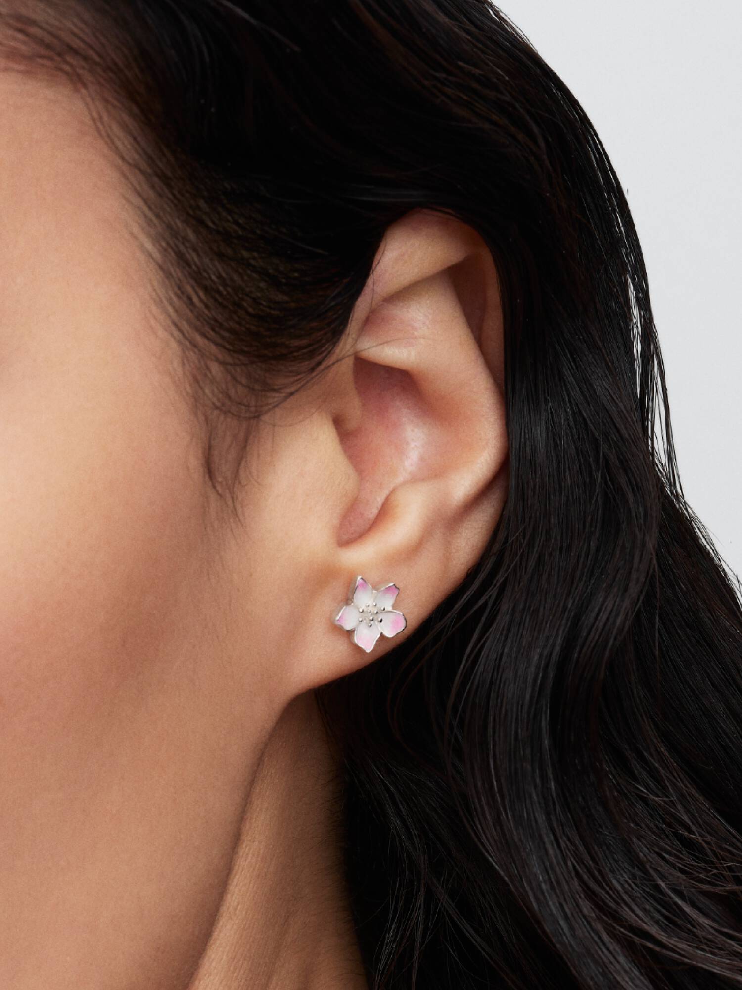 Cherry Blossom Stud Earrings 