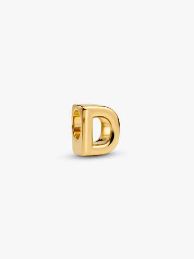 Letter D Alphabet Mini Charm