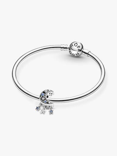 Star & Crescent Moon Charm