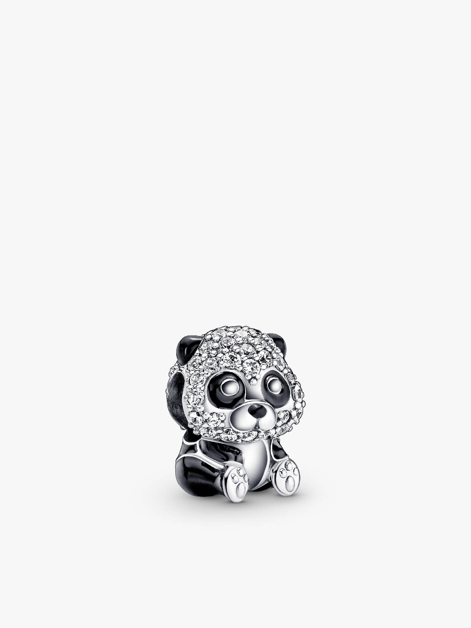 Sparkling Cute Panda Charm