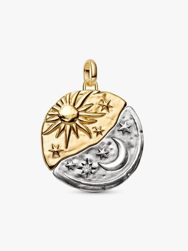 Sun & Moon Oversized Talisman Charm