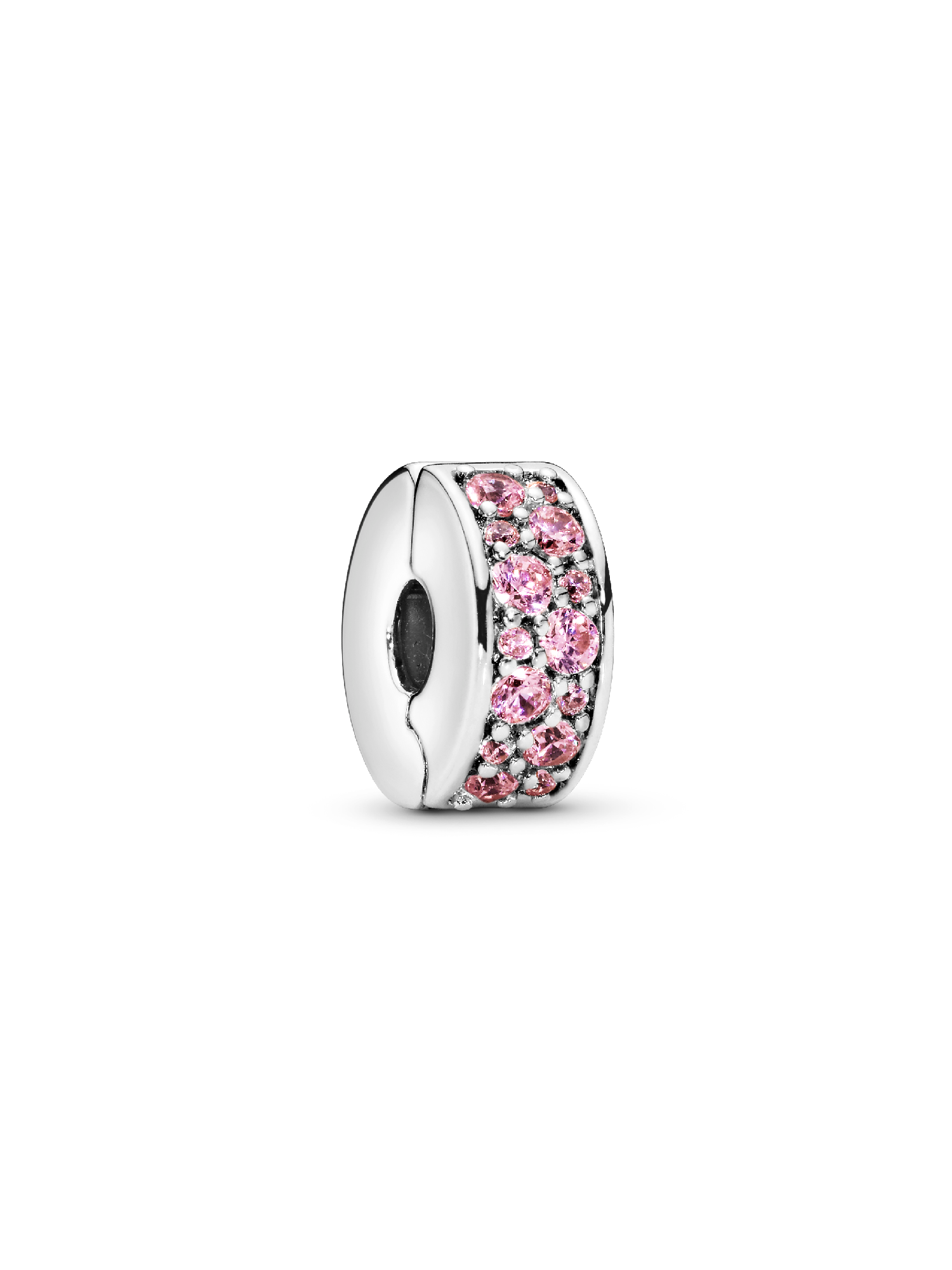 Pink Pavé Clip