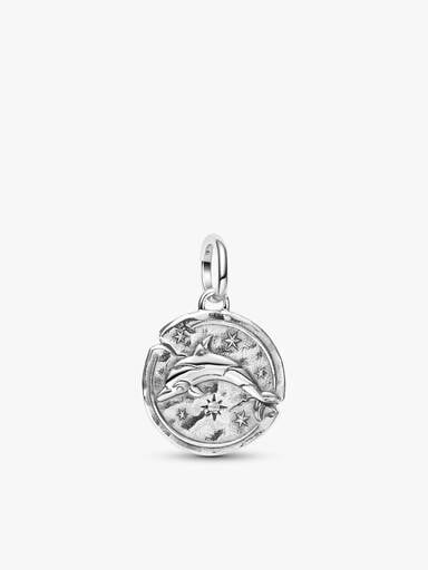 Dolphin Talisman Medallion Necklace Set