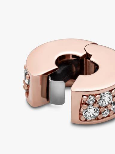 Clear Pavé Clip