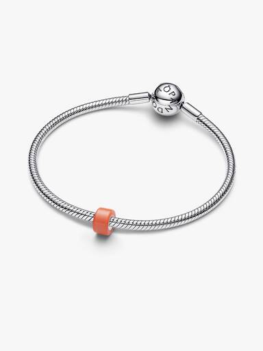 Orange Murano Glass Mini Charm