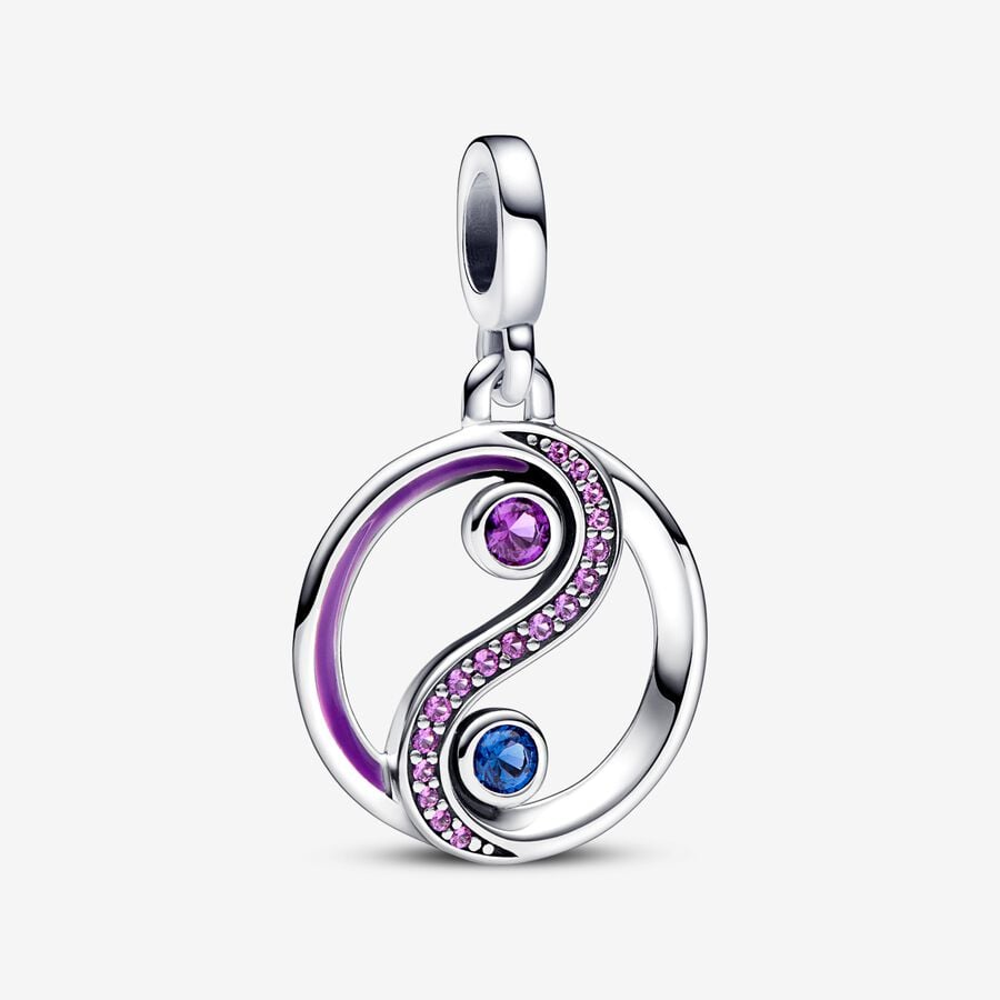 Pandora ME Balance Yin & Yang Medallion Charm image number 0