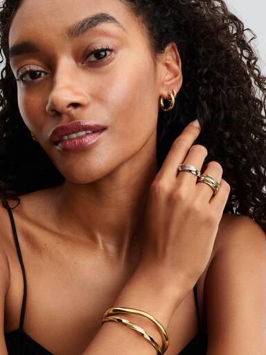 Twisted Hoop Earrings