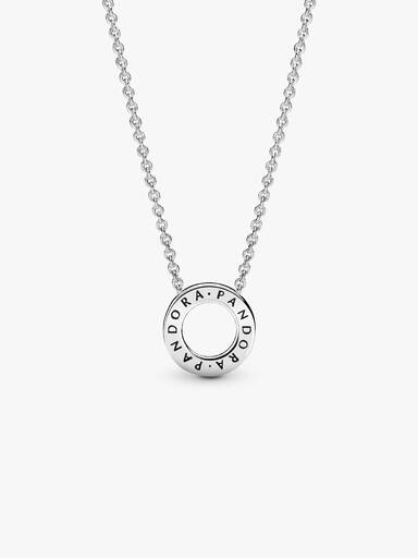 Pavé Circle Collier Necklace