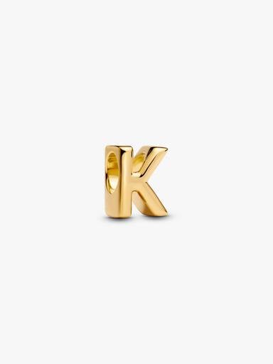 Letter K Alphabet Mini Charm