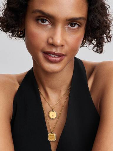 Engravable Round Tag Pendant