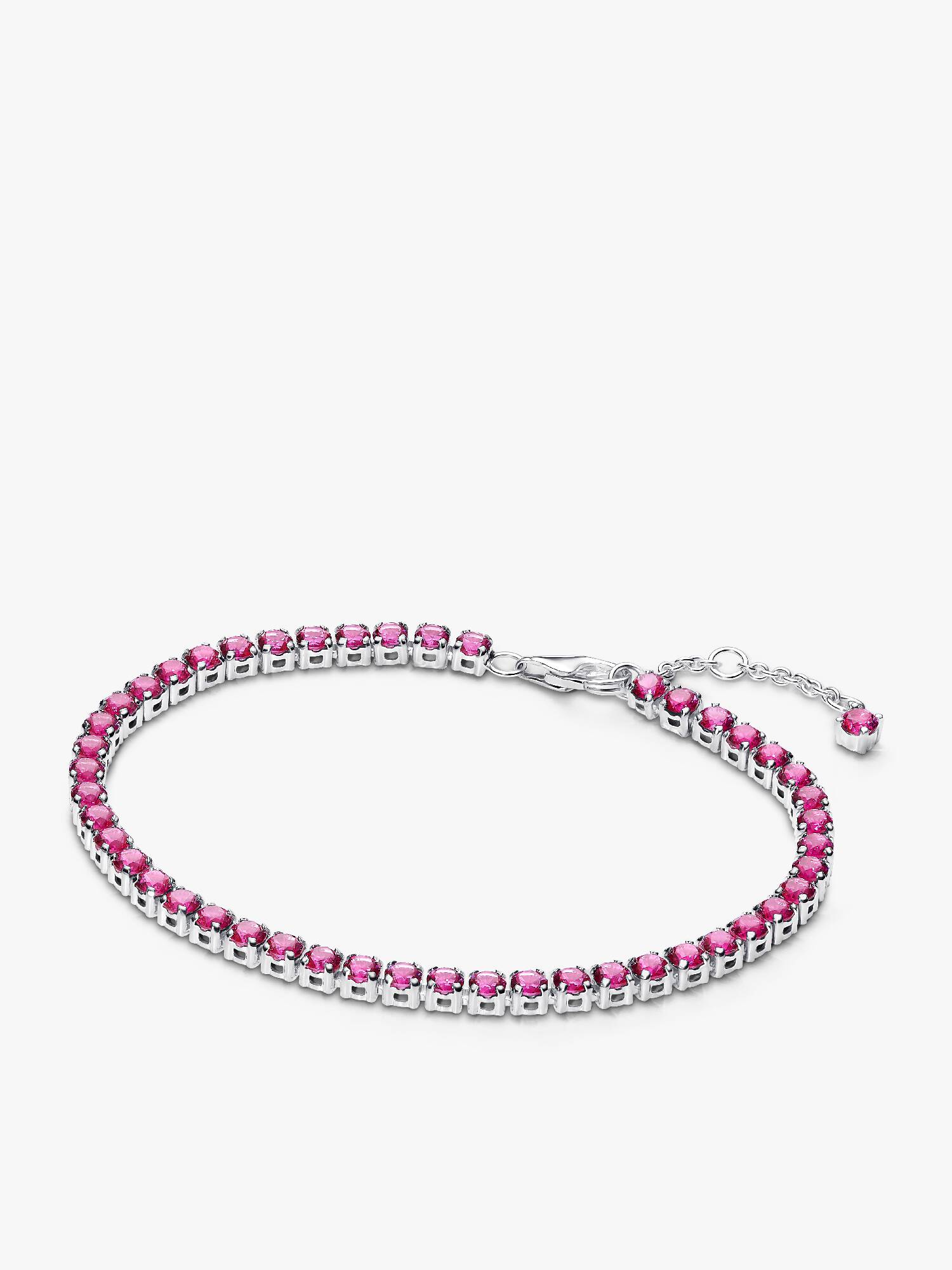 Sparkling Pink Tennis Bracelet