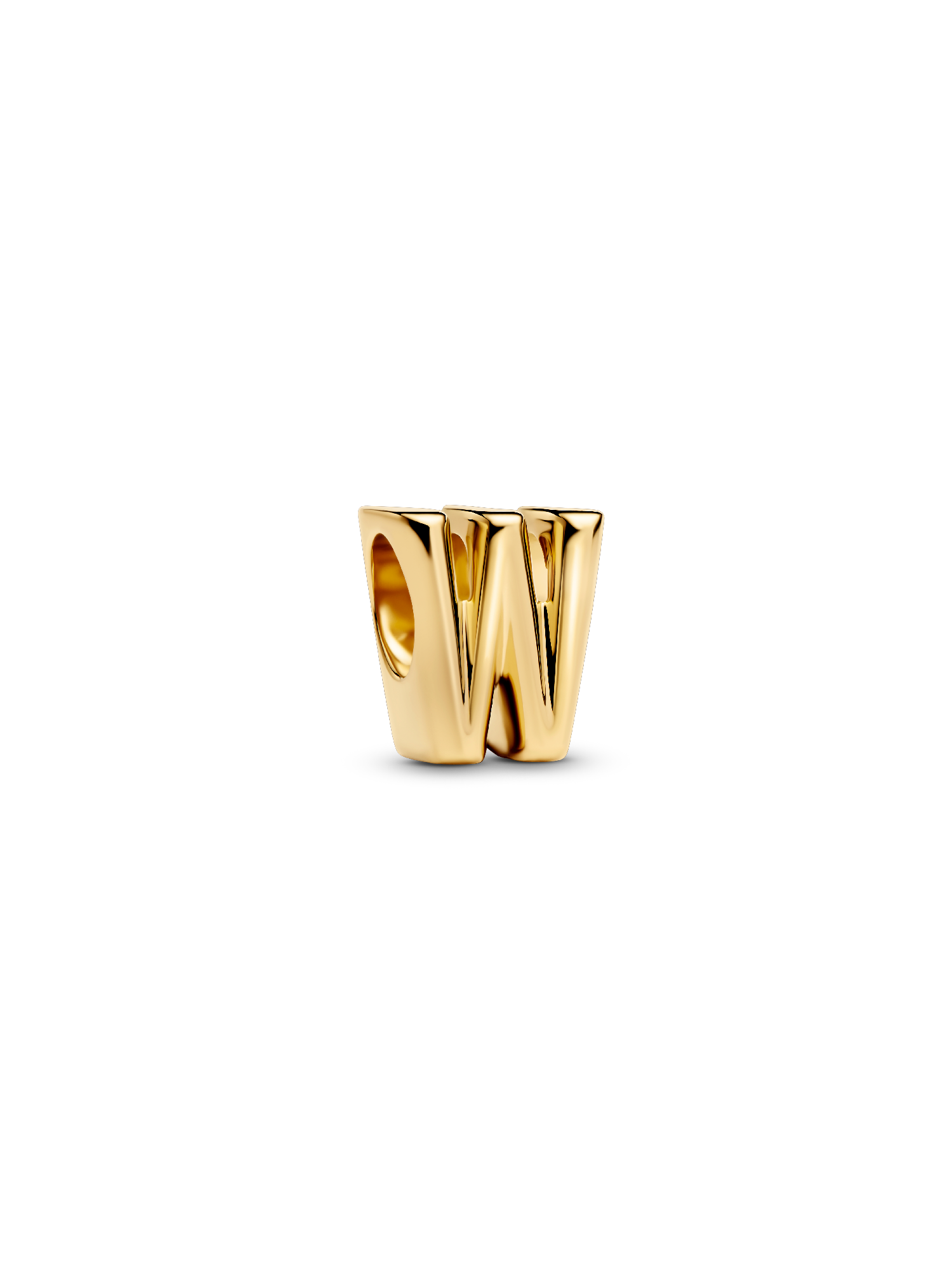Letter W Alphabet Mini Charm