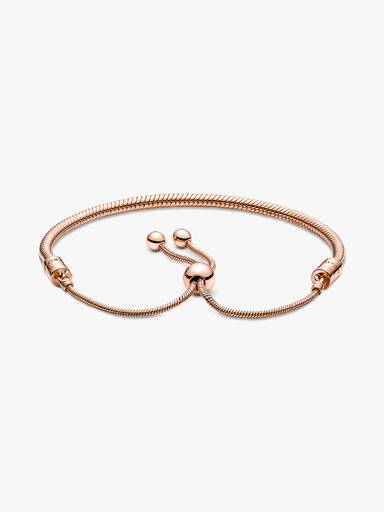 Pandora Moments Snake Chain Slider Bracelet