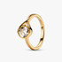 Pandora Infinite 14k Gold Lab-grown Diamond Ring Pandora Infinite 14k Gold Lab-grown Diamond Ring