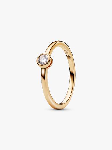 Pandora Era Lab-Grown Diamond Bezel Ring