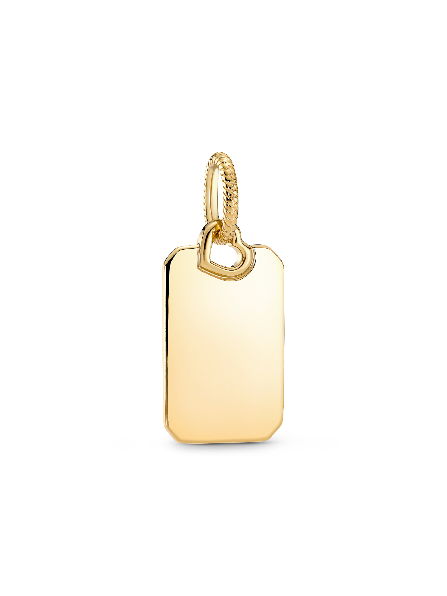 Engravable Rectangle Tag Pendant