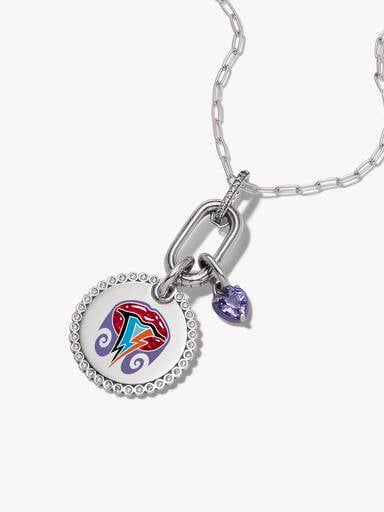 Ururangi Bezel Pendant by Dreamgirls