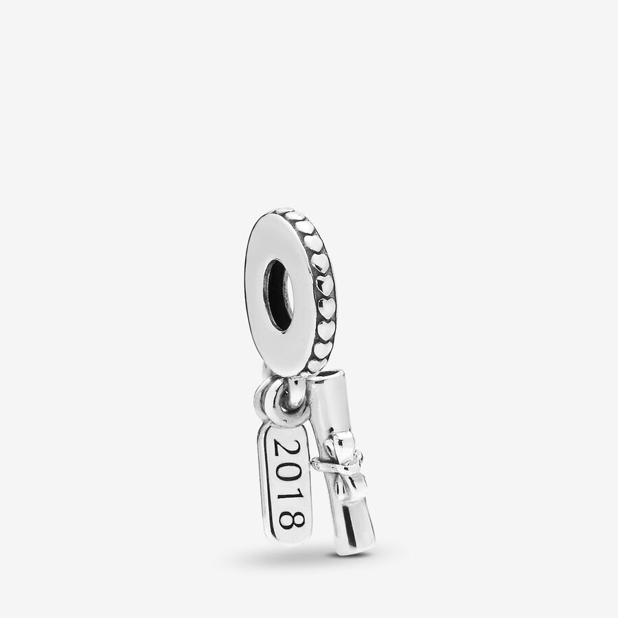 Graduation Scroll Hanging Charm image number 0