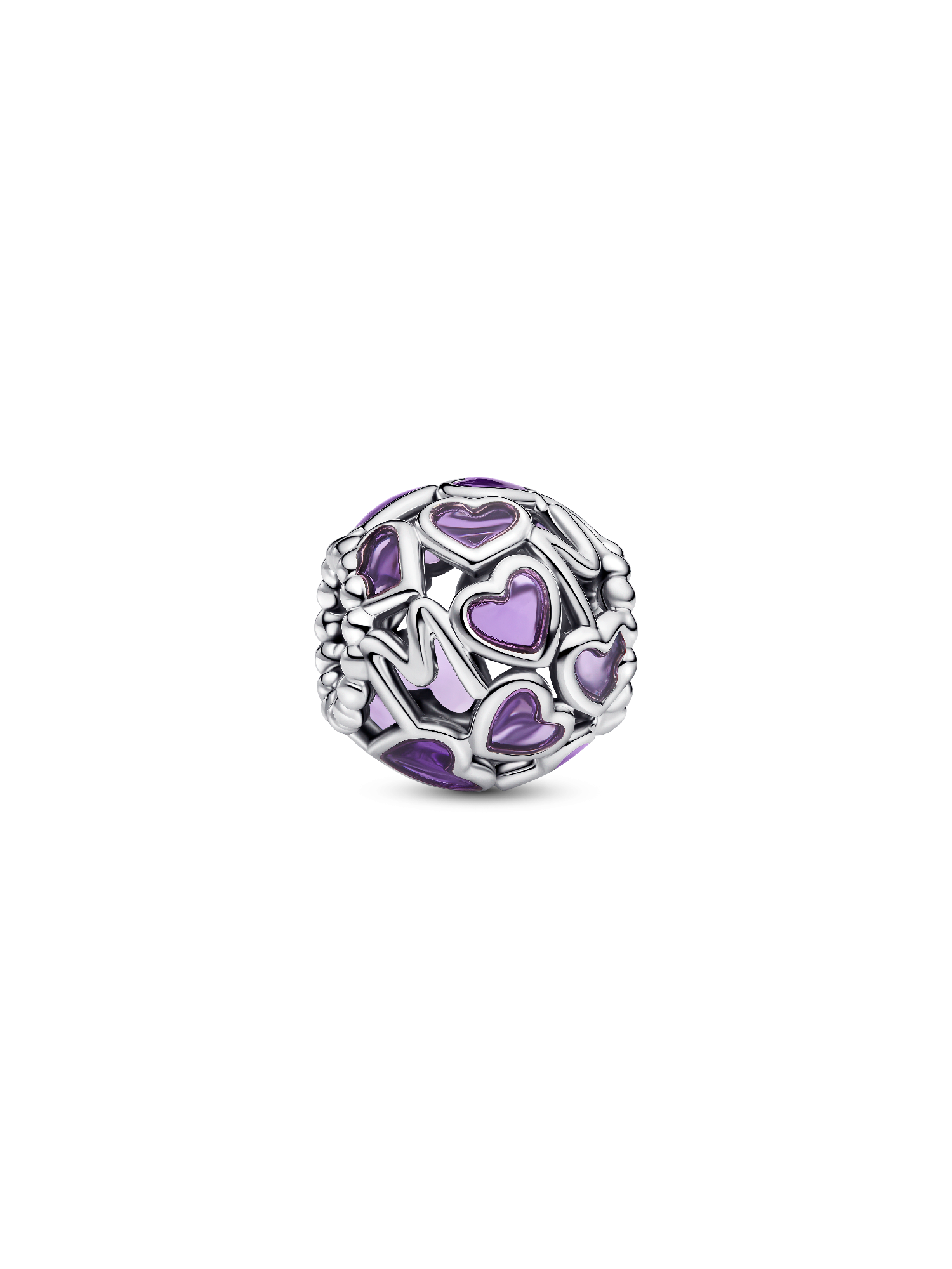 Openwork Hearts Mum Charm